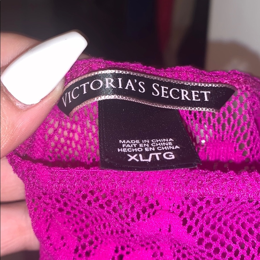 Hot Pink Victoria’s Secret nightie